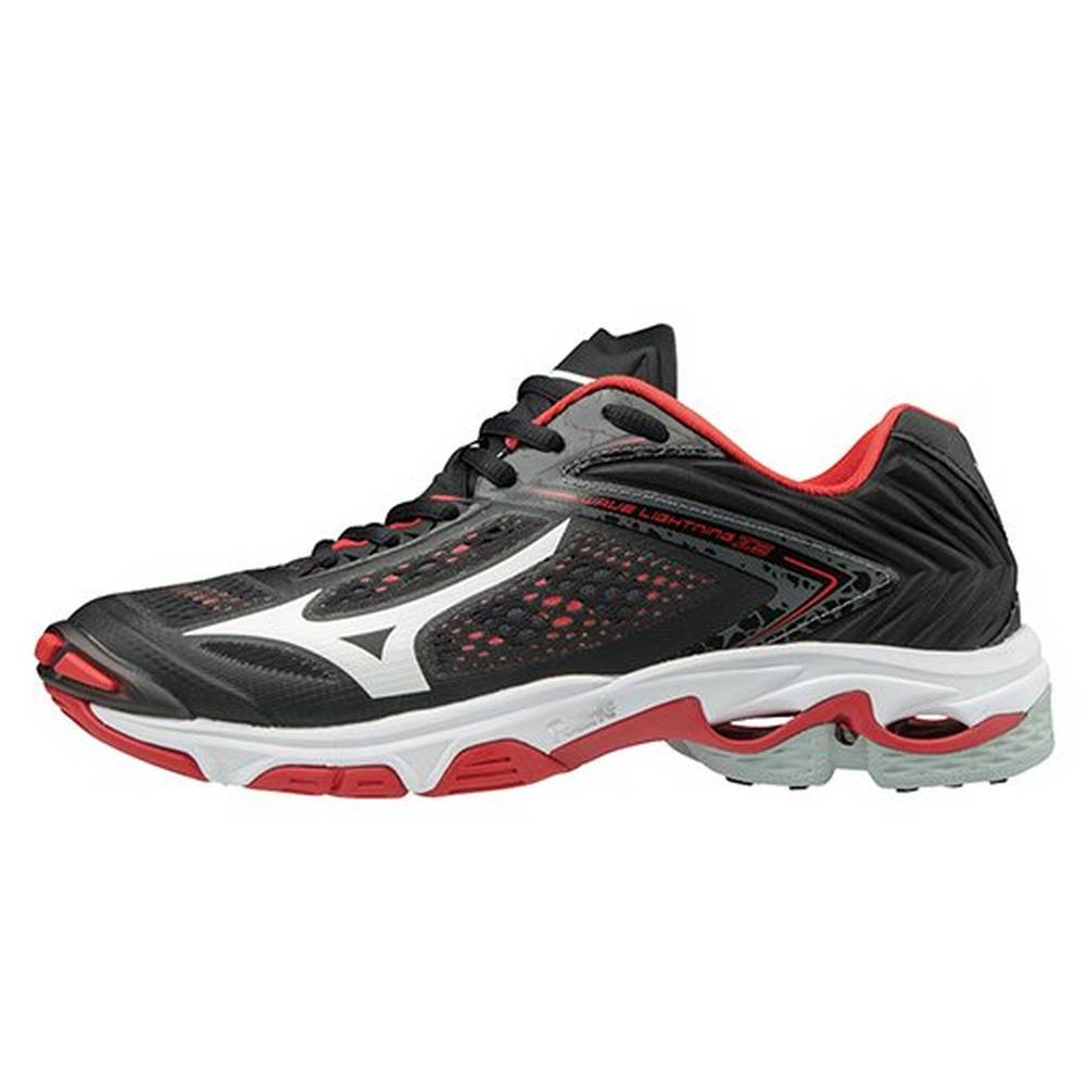 Damske Volejbalove Tenisky Mizuno Wave Lightning Z5 Čierne/Červené Vypredaj RSUN01542